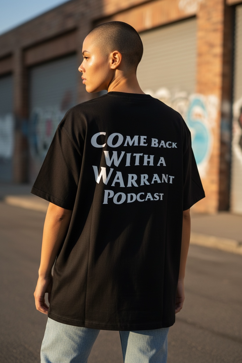 Come Back With a Warrant Short Sleeve T-Shirt