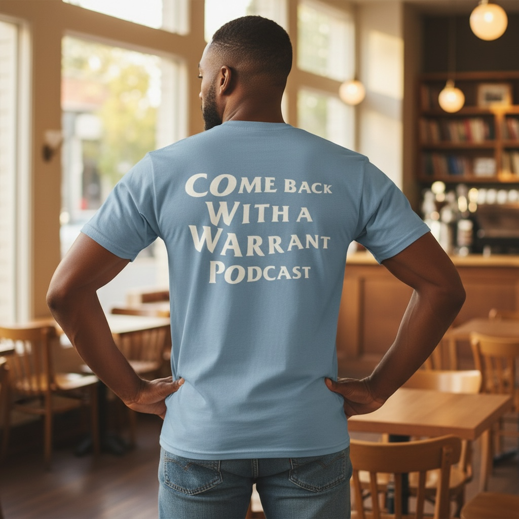 Come Back With a Warrant Short Sleeve T-Shirt
